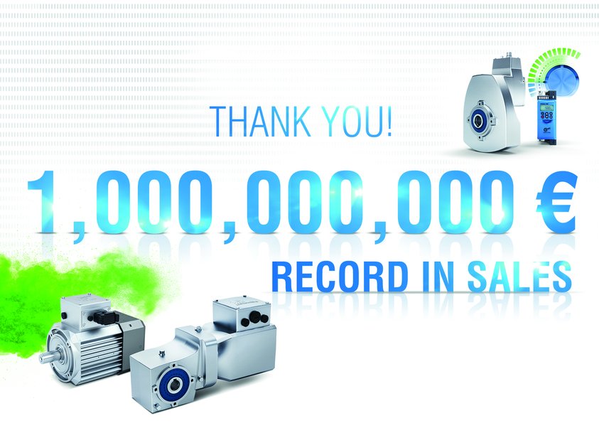 Drive specialist NORD DRIVESYSTEMS exceeds 1 billion in sales for the first time 